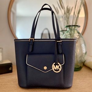 Michael Kors Saffiano Tote Handbag